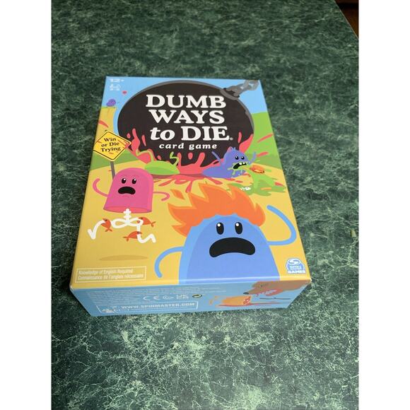 Dumb Ways to Die Card Game: Hilarious‎ Family Fun for Ages 12+ - Picture 1 of 5